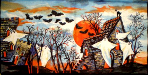 006 Halloween - 3-lagig (schwarz) - Ihr